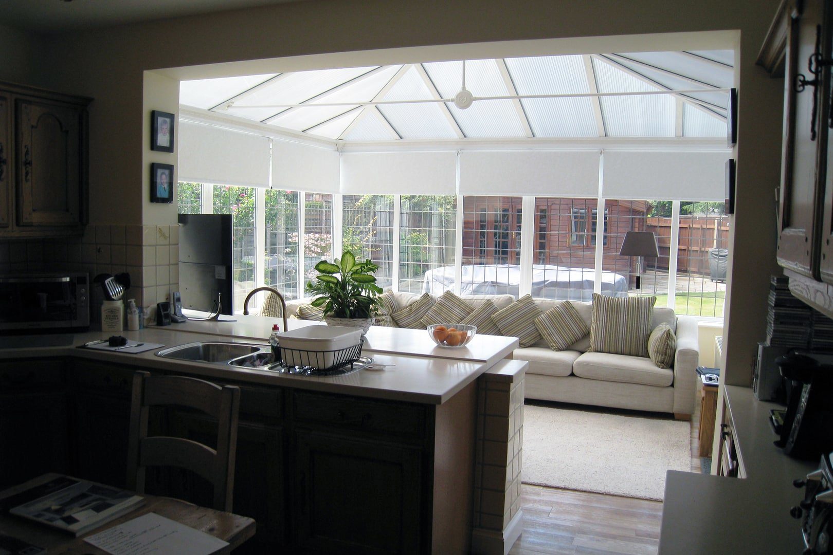 large kitchen with island Case Study