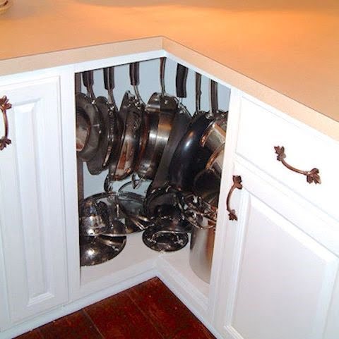 How to Organize Pots and Pans